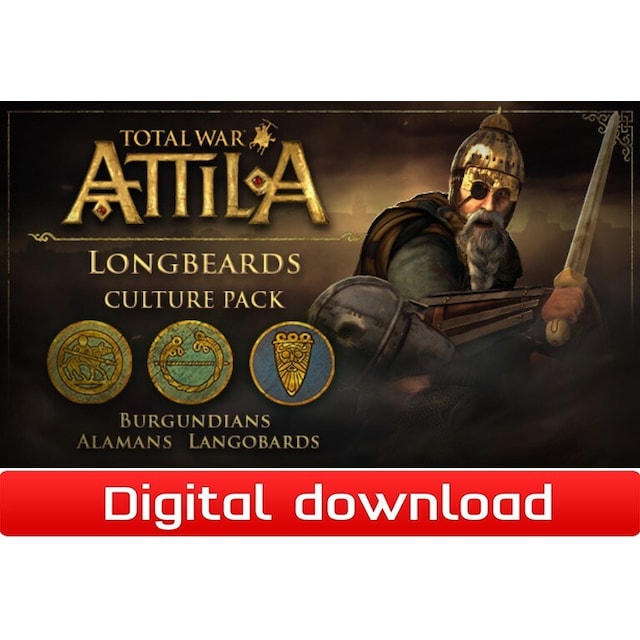 Total War ATTILA - Longbeards Culture Pack - PC Windows Mac OSX