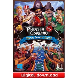 Pirates vs Corsairs: Davy Jones s Gold - PC Windows,Mac OSX