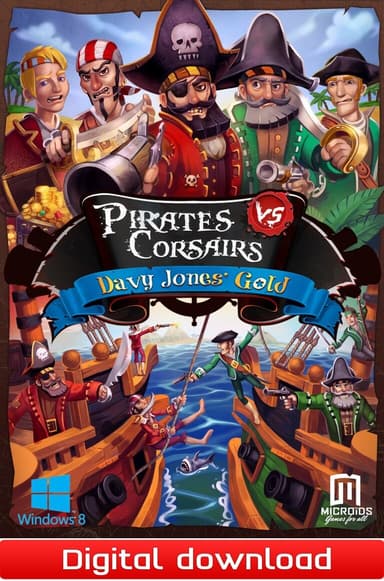 Pirates vs Corsairs: Davy Jones's Gold - PC Windows,Mac OSX