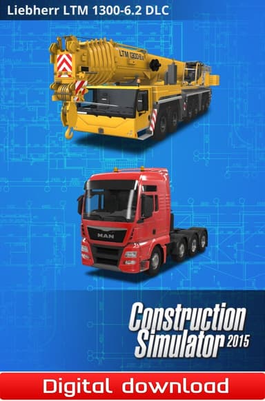 Construction Simulator 2015 Liebherr LTM 1300 6.2 - PC Windows,Mac OSX