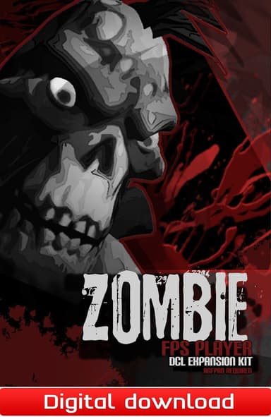 Axis Game Factory's AGFPRO Zombie FPS Player DLC - PC Windows,Mac OSX,