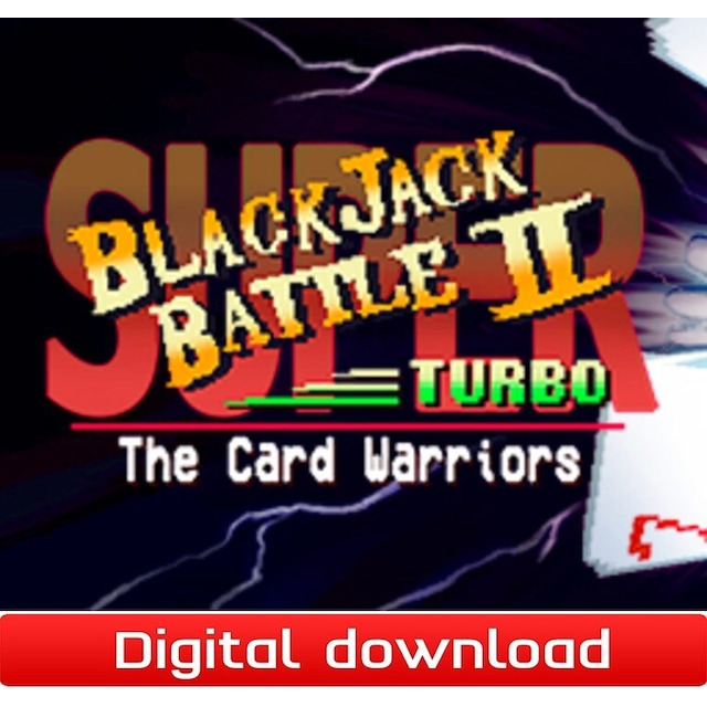 Super Blackjack Battle 2 Turbo Edition - The Card Warriors - PC Window
