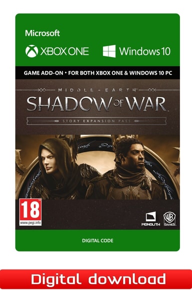 Middleearth Shadow of War Story Expansion Pass XOne PC Windows Elkjøp