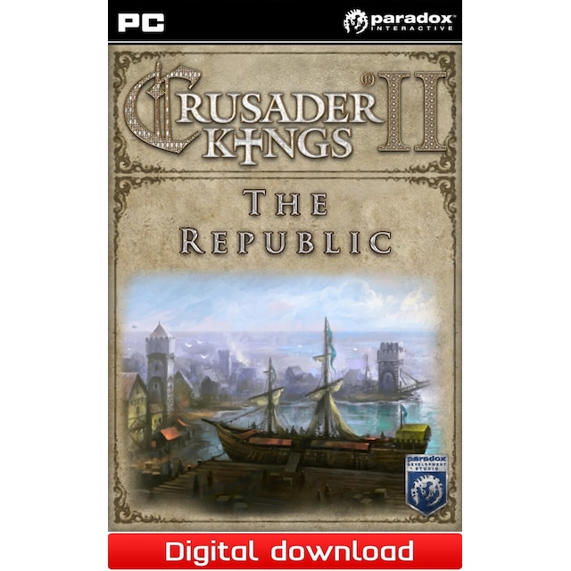 Crusader Kings II DLC The Republic - PC Windows,Mac OSX,Linux