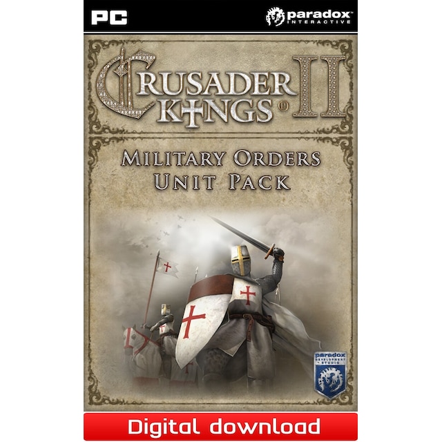 Crusader Kings II Military Orders Unit Pack DLC - PC Windows Mac OSX