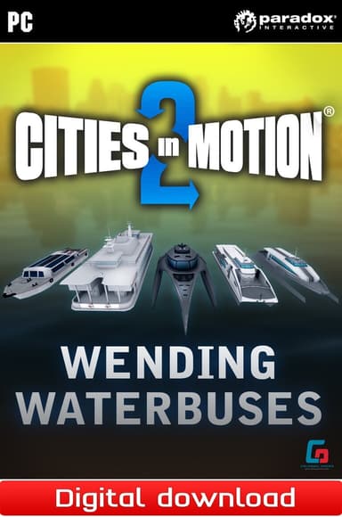 Cities in Motion 2: Wending Waterbuses DLC - PC Windows,Mac OSX,Linu