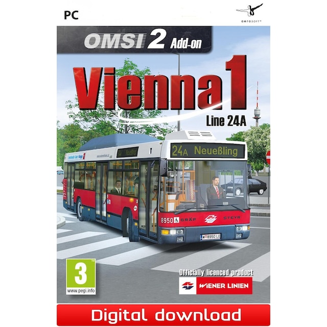OMSI 2 Add-on Vienna 1 - Line 24A - PC Windows