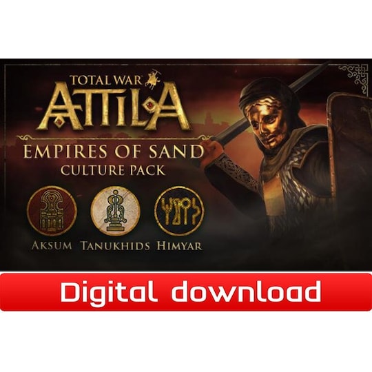 Total War ATTILA – Empires of Sand Culture Pack - PC Windows,Mac OSX