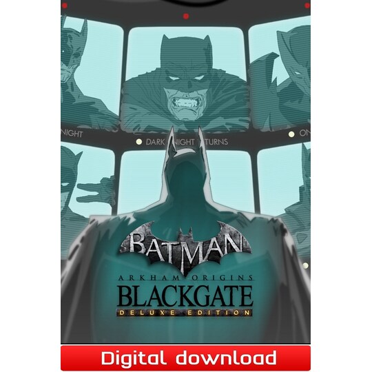Batman Arkham Origins Blackgate - Deluxe Edition - PC Windows - Elkjøp