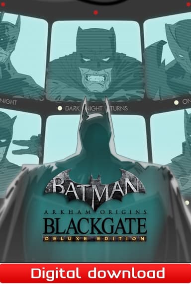 Batman Arkham Origins Blackgate - Deluxe Edition - PC Windows - Elkjøp