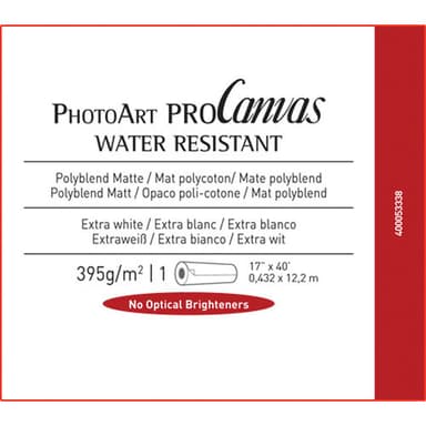 Canson PhotoArt ProCanvas WR Matte Poly