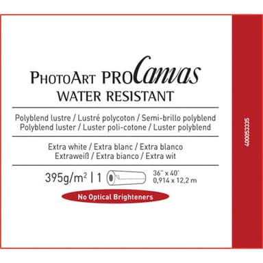 Canson PhotoArt ProCanvas WR Lustre Poly
