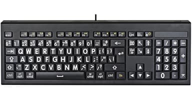 Logickeyboard XLPrint Mac ASTRA Tastatur