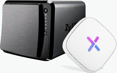 Zyxel NAS542 4-Bay + Zyxel Multy U WiFi mesh-node