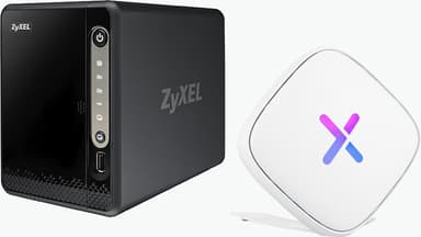 Zyxel NAS326 2-Bay + Zyxel Multy U WiFi mesh-node