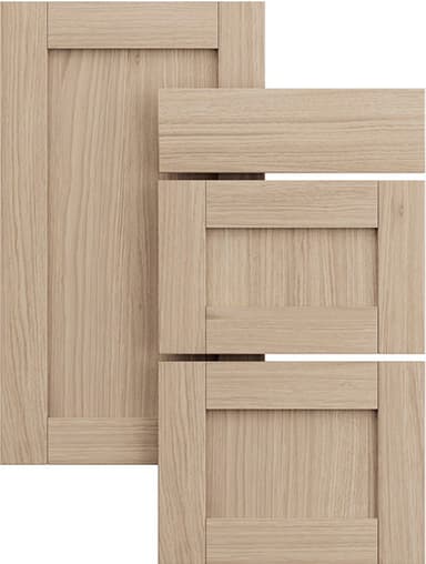 Epoq Shaker bunnskuffefront 60x35 cm (natural oak)