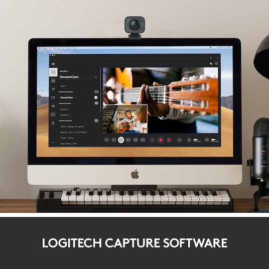 Logitech StreamCam kamera (grafitt)