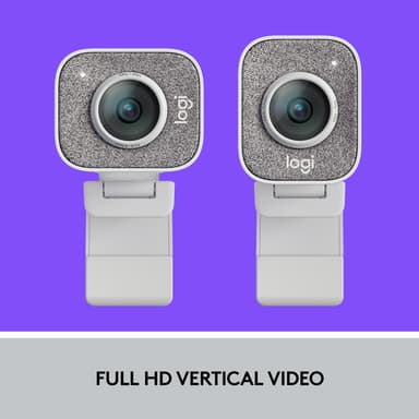 Logitech StreamCam web-kamera (hvit)