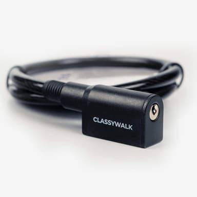 ClassyWalk® - Spirallås med nøkkel