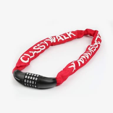 ClassyWalk® - Kodelås Rød - Stor