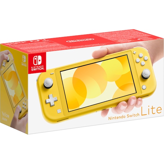 Nintendo Switch Lite EU spillkonsoll (gul)