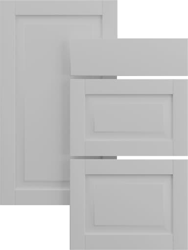Epoq Heritage dekkfront 40x5 (lys grå)
