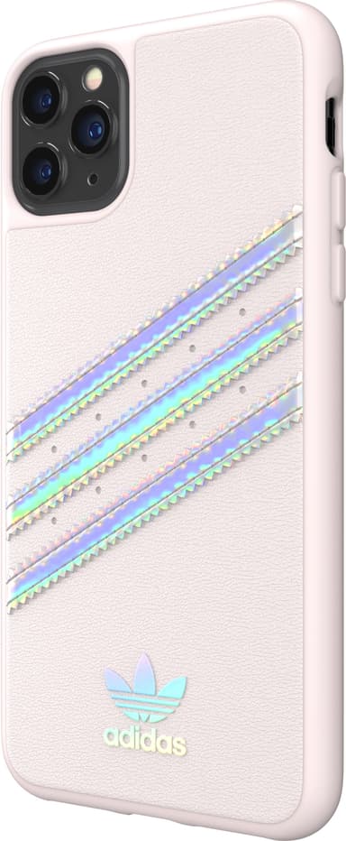 Adidas PU iPhone 11 Pro Max deksel (orchid/holographic)