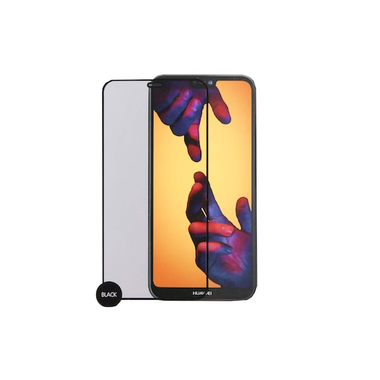 GEAR Herdet Glass 3D Full Cover Svart Huawei P30 2019