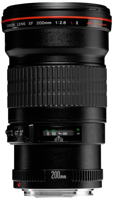 Canon EF 200 mm f/2.8L II USM objektiv