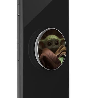 POPSOCKETS Star Wars Baby Yoda Avtagbart Grip med stativfunksjon Premium
