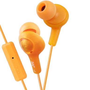 JVC Øreplugger FR6 Gumy Plus Mic Oransje