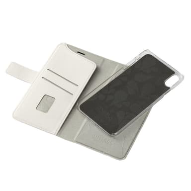 ONSALA COLLECTION Lommebokveske Saffiano White iPhoneXs Max