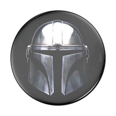 POPSOCKETS Star Wars Mandalorian Avtagbart Grip med stativfunksjon Premium