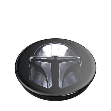 POPSOCKETS Star Wars Mandalorian Avtagbart Grip med stativfunksjon Premium