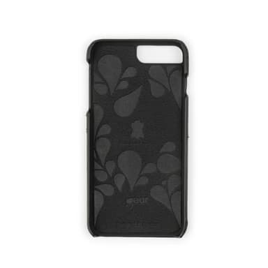 ONSALA COLLECTION Mobildeksel Skinn Svart med kortlomme iPhone 6/7/8 Plus