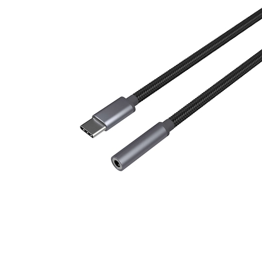 KIT USB-C Musikkadapter  (USB-C til 3,5mm) Space Grey