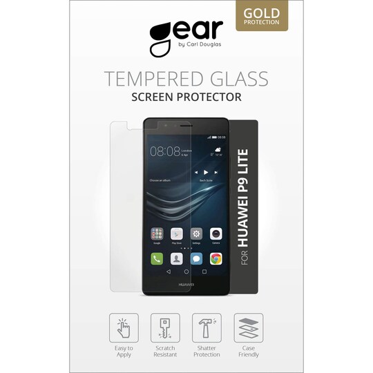 GEAR Herdet Glass 2.5D Huawei P9 Lite
