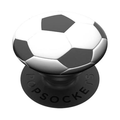 POPSOCKETS Soccer Ball Avtagbart Grip med stativfunksjon Premium
