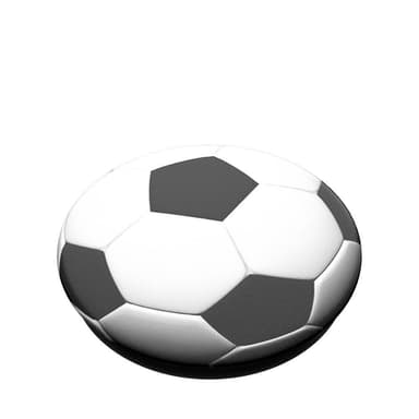 POPSOCKETS Soccer Ball Avtagbart Grip med stativfunksjon Premium