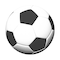 POPSOCKETS Soccer Ball Avtagbart Grip med stativfunksjon Premium