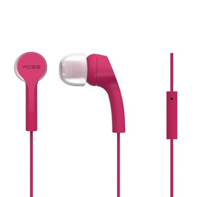 KOSS Øreplugger KEB9iP Rosa In-Ear med one touch mic