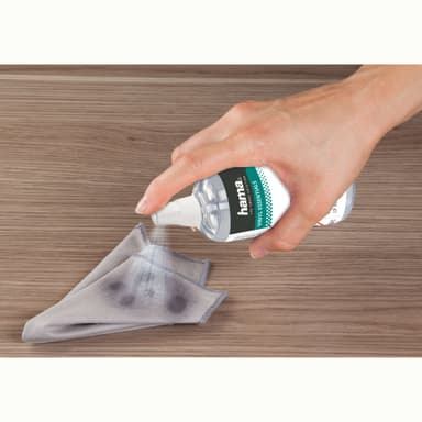 HAMA Rengjøringskit Vinylplater Børste og Rengjøringsmiddel 100 ml