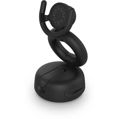 Popsockets dashbord og vindusfeste til bil (sort)