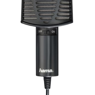 HAMA Mikrofon Allround USB Svart