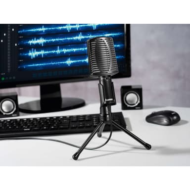 HAMA Mikrofon Allround USB Svart