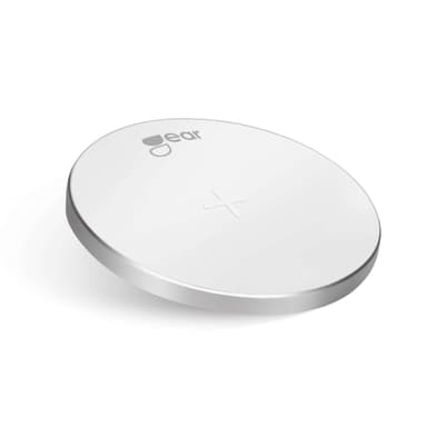 GEAR Trådløs QI Lader 220V  10W 2A Hvit