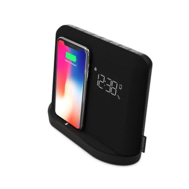 KITSOUND Klokkeradio XDock Qi lading