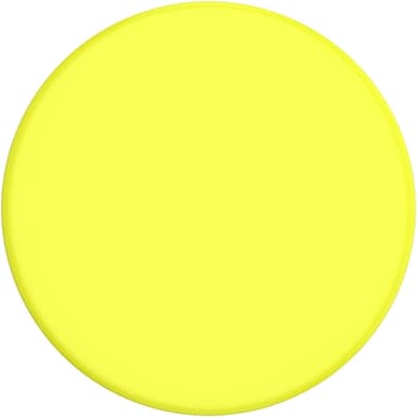 POPSOCKETS Neon Jolt Yellow Avtagbart Grip med stativfunksjon