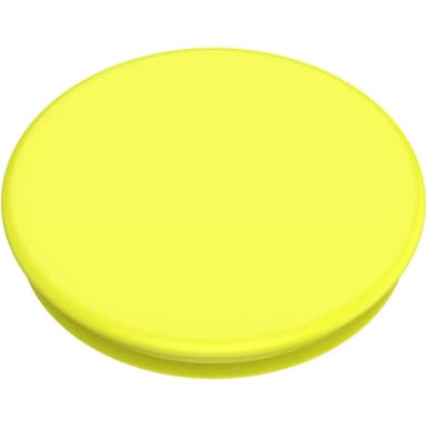 POPSOCKETS Neon Jolt Yellow Avtagbart Grip med stativfunksjon