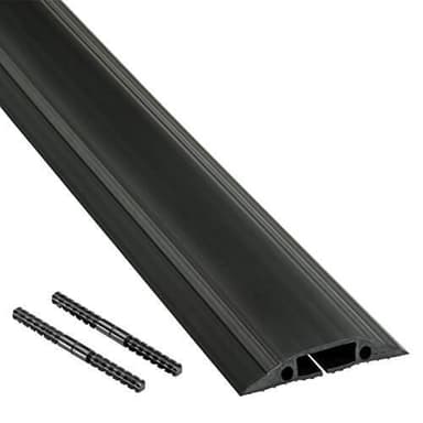D-LINE Kabelkanal Gulv PVC Pro Svart 1.8m